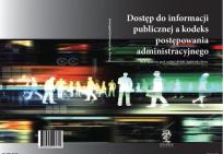 Okładka książki Dostęp do informacji publicznej a kodeks postępowania administracyjnego