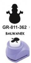 Opakowanie Dziurkacz ozdobny mały 1,8cm Bałwanek GRAND