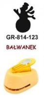 Opakowanie Dziurkacz ozdobny średni 2,5cm Bałwanek GRAND
