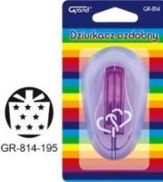 Opakowanie Dziurkacz ozdobny średni 2,5cm Prezent GRAND