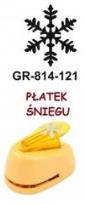 Opakowanie Dziurkacz ozdobny średni 2,5cm Śnieżynka GRAND