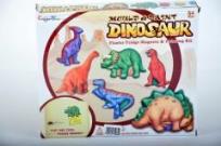 Opakowanie Figurki gipsowe do malowania dinozaury