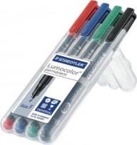 Opakowanie Foliopis Lumocolor F 4 kolory