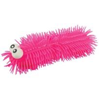 Opakowanie Gniotek robak z dużymi oczami różowy