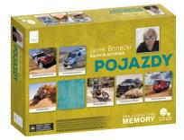 Okładka książki Gra edukacyjna memory - Pojazdy Jacek Bonecki