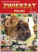 Okładka książki Ilustrowana encyklopedia zwierząt Polski. Atla