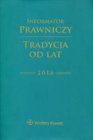 Opakowanie Informator Prawniczy 2016 Tradycja od lat zielony