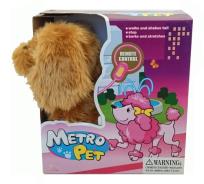 Opakowanie Interaktywny pies na smyczy rudy