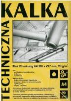 Opakowanie Kalka techniczna A4/20K 90g (10szt)