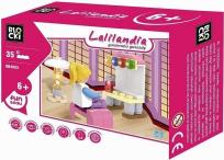 Okładka książki Klocki Blocki Lalilandia 35 elementów Garderoba gwiazdy