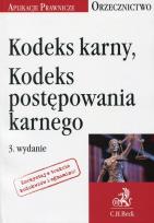 Okładka książki Kodeks karny Kodeks postępowania karnego Orzecznictwo