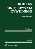 Okładka książki Kodeks postępowania cywilnego ze schematami