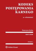 Okładka książki Kodeks postępowania karnego ze schematami