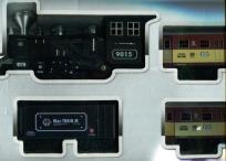 Opakowanie Kolejka ze światłem dźwiękiem i dymem + tory 148x86 cm