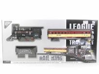 Opakowanie Kolejka ze światłem dźwiękiem i dymem + tory 86x86 cm