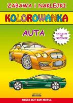 Okładka książki Kolorowanka Auta