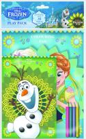 Opakowanie Kolorowanki z kredkami. Frozen Fever