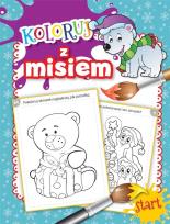 Okładka książki Koloruj z misiem