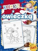 Okładka książki Koloruj z owieczką