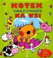 Okładka książki Kotek poznaje zwierzęta na wsi