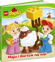Okładka książki Lego Duplo Maja i Bartek na wsi