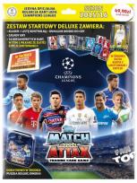 Opakowanie Liga Mistrzów - zestaw startowy delux z puszką (36 kart+albu