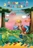 Okładka książki Malowanka z naklejkami. Królewna żabka