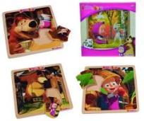 Opakowanie Masza Puzzle kształty, różne rodzaje
