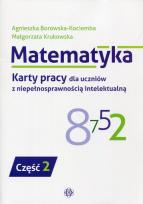 Okładka książki Matematyka Karty pracy dla uczniów z niepełnosprawnością int
