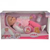 Opakowanie New Born Baby Lalka jedząca Laura 42cm