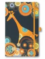 Opakowanie Notes Ivory A6 Animal Żyrafa kratka