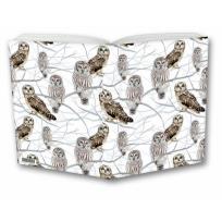 Opakowanie Notes XL Białe Sowy