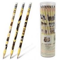 Opakowanie Ołówek grafitowy z gumką 1231/AN Animals (36szt)