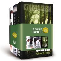 Okładka książki Pakiet Czarna Seria III. Andaluzyjski przyjaciel; Niewidzialny człwoiek z Salem; Wody wielkie