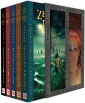 Okładka książki Pakiet Percy Jackson i bogowie Olimpijscy Tomy 1-5