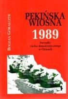 Okładka książki Pekińska wiosna 1989