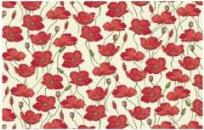 Opakowanie Perfumowany papier ozdobny Mak (6szt)