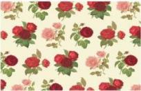 Opakowanie Perfumowany papier ozdobny Róże (6szt)