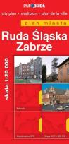 Okładka książki Plan Miasta EuroPilot. Ruda Śląska br
