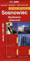 Okładka książki Plan Miasta EuroPilot. Sosnowiec br