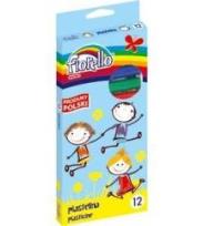 Opakowanie Plastelina 12 kolorów