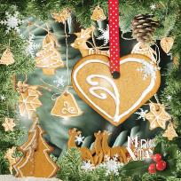 Opakowanie Pocztówka 3D Piernik