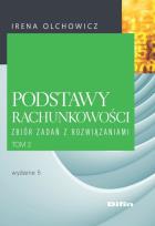 Okładka książki Podstawy rachunkowości Zbiór zadań z rozwiązaniami