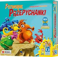 Okładka książki Potworne przepychanki REBEL