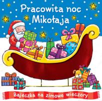 Okładka książki Pracowita noc Mikołaja