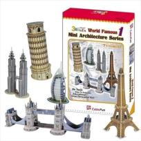 Opakowanie Puzzle 3D mini Architektura 99