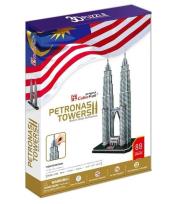 Opakowanie Puzzle 3D Petronas Towers