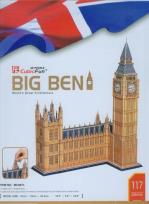 Opakowanie Puzzle 3D Zegar Big Ben duży zestaw