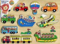 Opakowanie Puzzle drewniane układanka do nauki liczenia