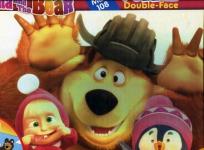 Opakowanie Puzzle dwustronne maxi 2w1 Masza i Niedźwiedź 108